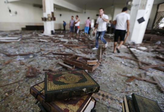 Usai salat Jumat, masjid di Libanon diteror bom
