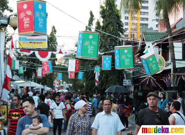Foto : Warna-warni kemeriahan di Festival Jalan Jaksa 