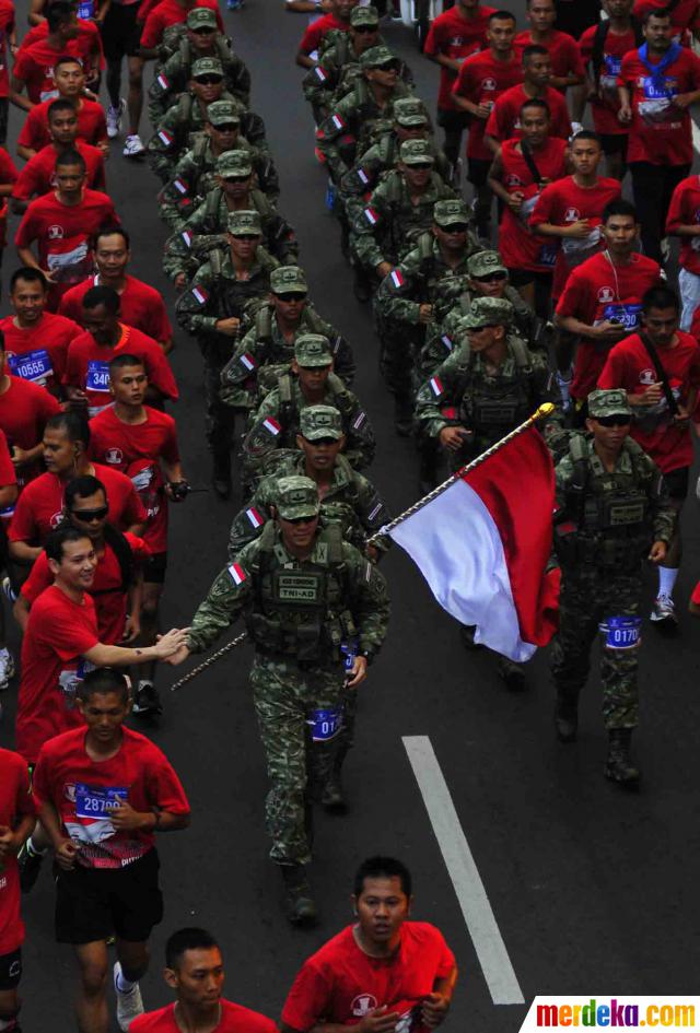  68 RI ini dibagi atas 2 kategori, yakni 8 kilometer dan 17 kilometer