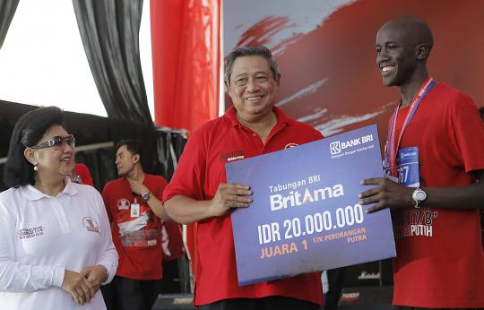 Presiden SBY lepas 45.000 peserta Independence Day Run