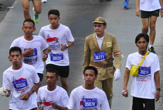 Mereka yang unik di Independence Day Run