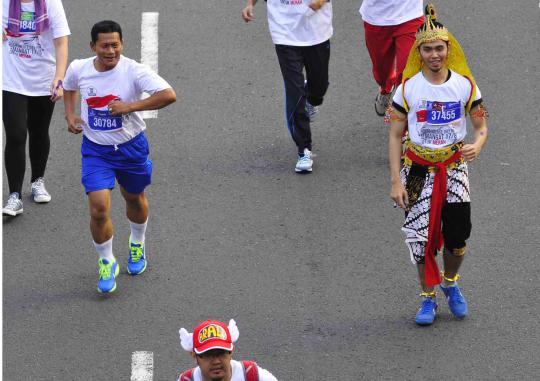 Mereka yang unik di Independence Day Run