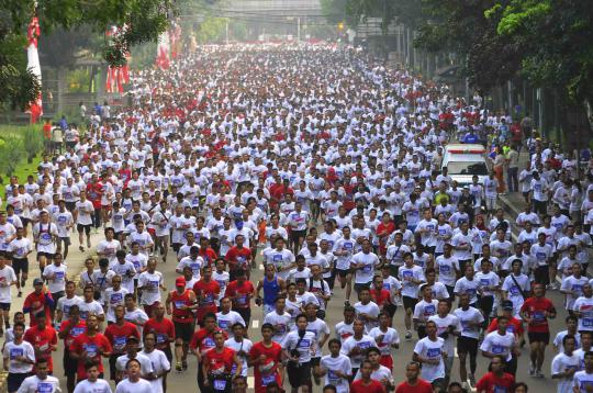 Mereka yang unik di Independence Day Run