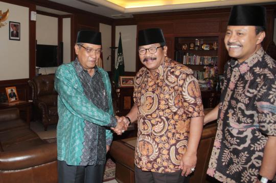 Jelang Pilgub Jawa Timur, KarSa kunjungi PBNU