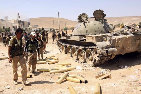 Aksi heroik tentara pemberontak rebut wilayah utara Suriah