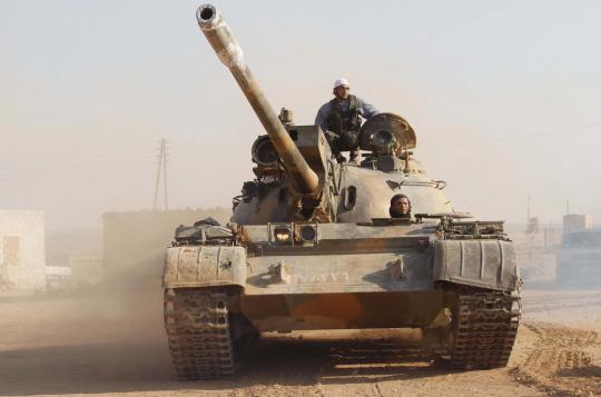 Tentara pemberontak Suriah sita tank militer Bashar al-Assad