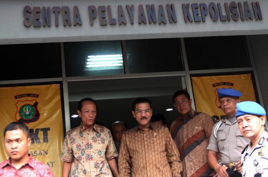 Merasa difitnah, Gamawan Fauzi laporkan Nazaruddin ke Polda