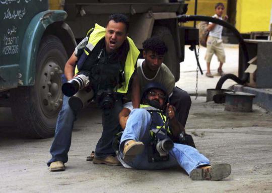 Kisah perjuangan para jurnalis di zona peperangan