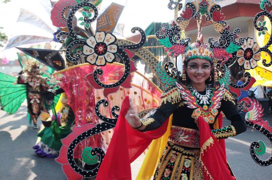 Jember Fashion Festival turut ramaikan Karnaval Wayang Dunia