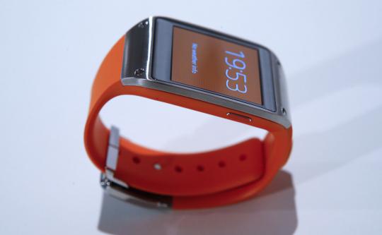 Penampakan sosok Galaxy Gear, jam tangan canggih dari Samsung