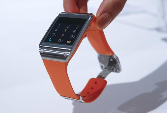Penampakan sosok Galaxy Gear, jam tangan canggih dari Samsung