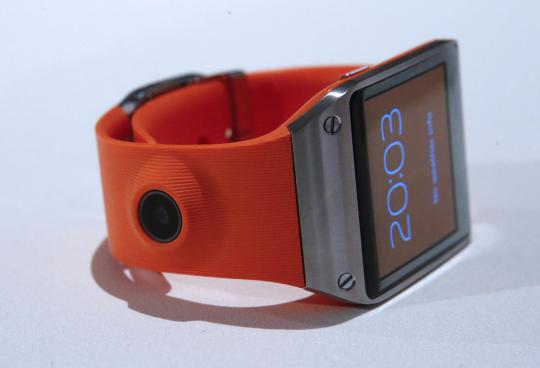 Penampakan sosok Galaxy Gear, jam tangan canggih dari Samsung