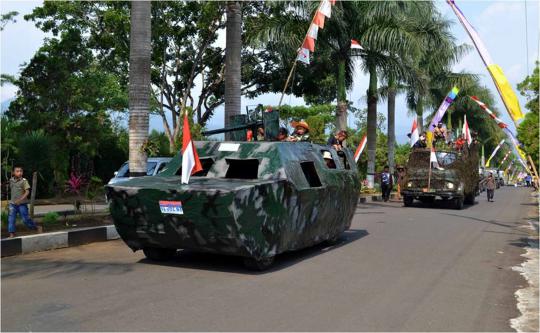 Mengintip kegiatan TNI AD saat peringati HUT RI ke-68