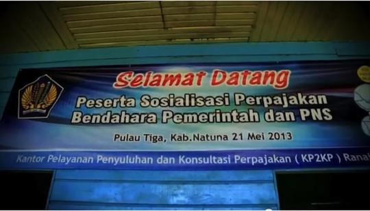 Perjalanan panjang petugas KP2KP Ranai menuju daerah penyuluhan