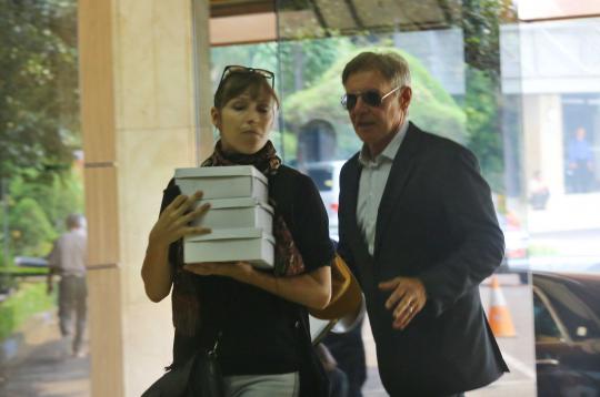 Harrison Ford sebelum berselisih paham dengan Zulkifli Hasan