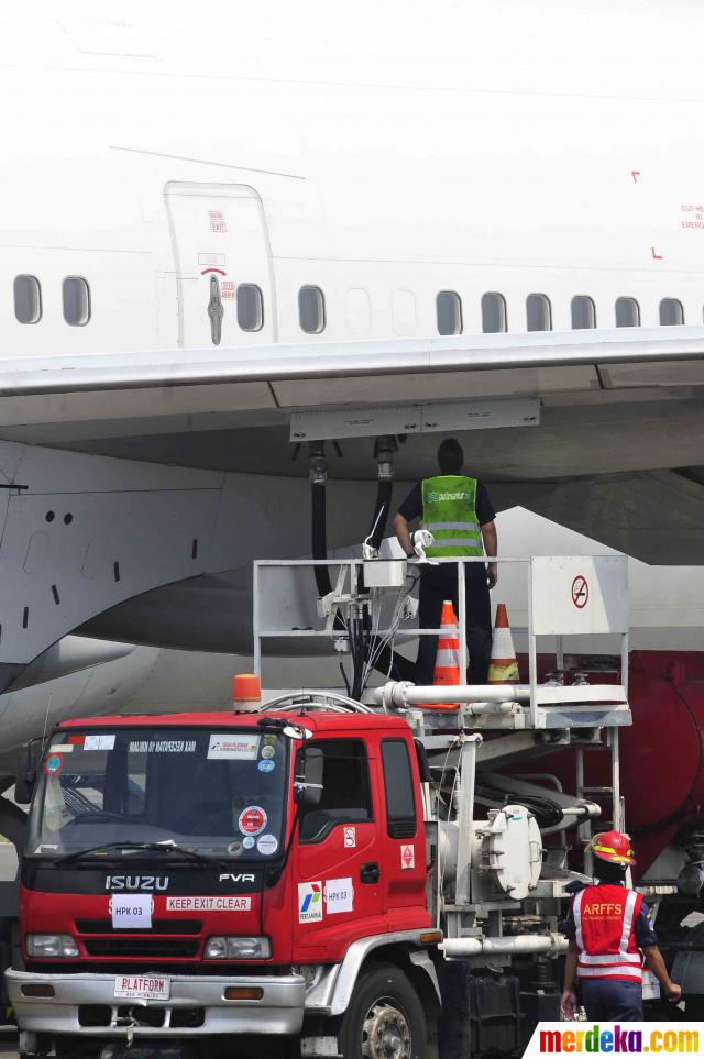 Foto : Jumlah konsumsi avtur Garuda Indonesia meningkat 30 