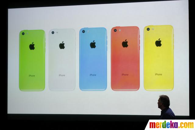 Foto Apple perkenalkan iPhone 5S 5C dan iOS 7 terbaru 