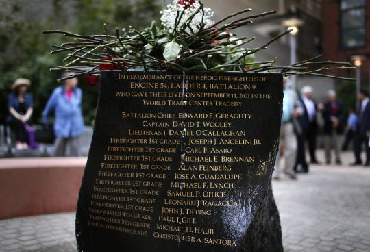 Peringatan 12 tahun tragedi 11 September Gedung WTC