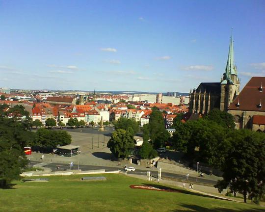 Meraba jantung kota Weimar dan Erfurt