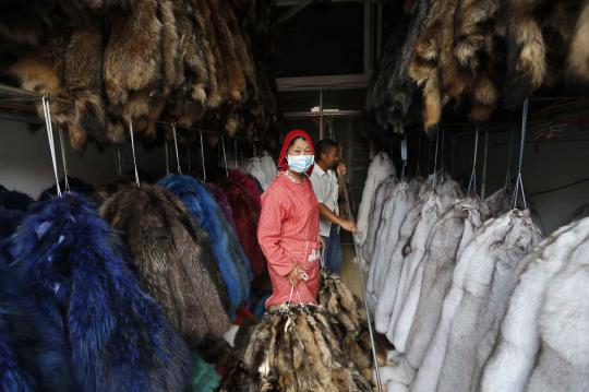 Menengok desa industri penghasil bulu anjing terbesar di China