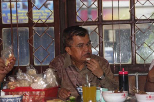 Nikmati akhir pekan, JK wisata kuliner ke Semarang