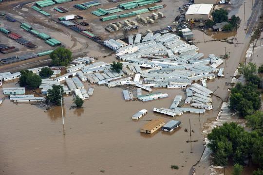 Yang tersisa dari banjir bandang dahsyat di Colorado