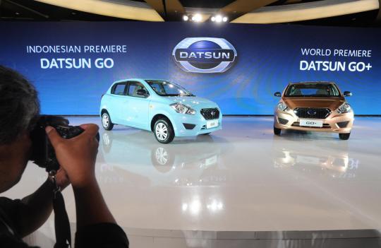 Peluncuran Datsun Go, mobil murah berkapasitas 7 penumpang