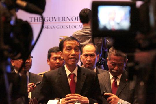 Buka Meeting Gubernur ASEAN, Jokowi menabuh gendang