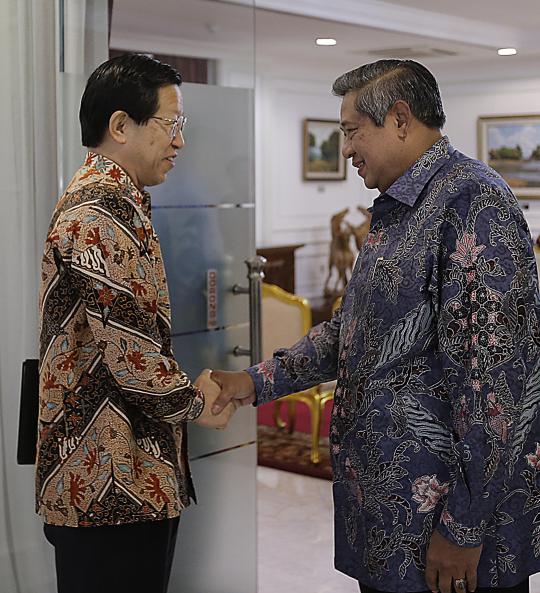 SBY terima CEO Inpex Jepang di Kantor Presiden