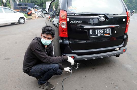 1.000 Kendaraan uji emisi gratis di Monas