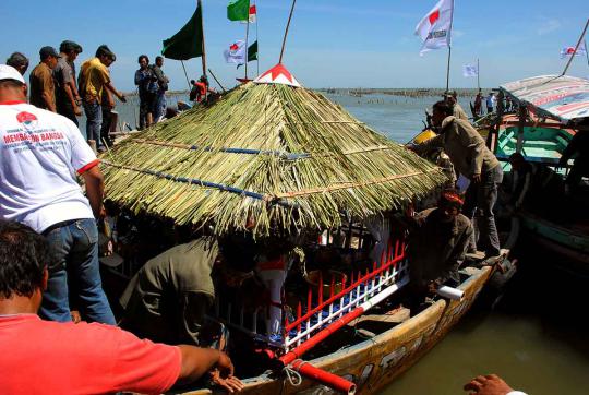 Kemeriahan perayaan sedekah bumi & laut di Semarang