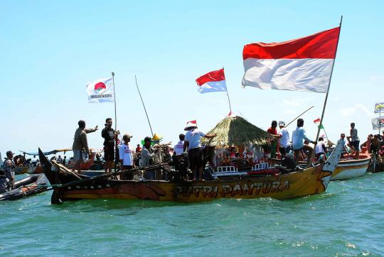 Kemeriahan perayaan sedekah bumi & laut di Semarang