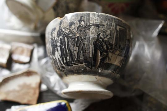 200.000 Artefak abad ke-17 ditemukan di proyek subway Brasil