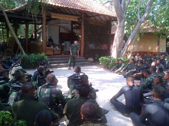 Kasad tinjau Kompi Taipur Kostrad latihan di Pulau Kotok