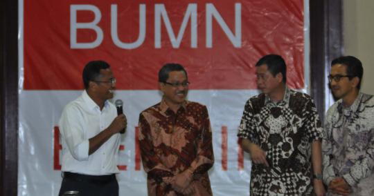 Launching program BUMN Bersih karya Dahlan Iskan