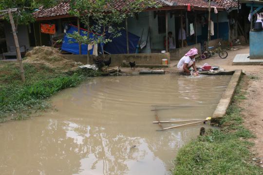 Warga Sukabumi dilanda krisis air bersih