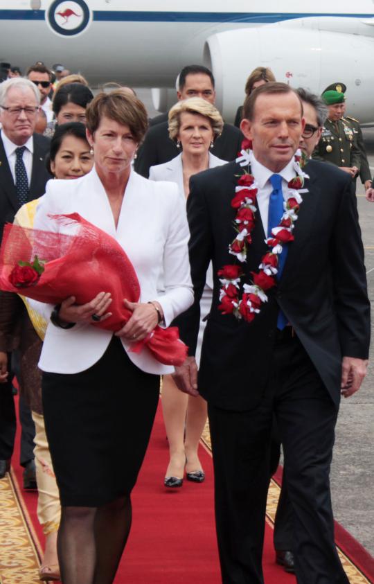 PM Australia, Tony Abbott tiba di Halim