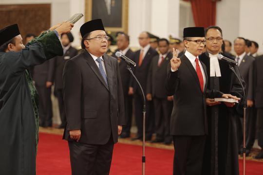 Presiden SBY lantik kepala BKPM dan Wamenkeu di Istana