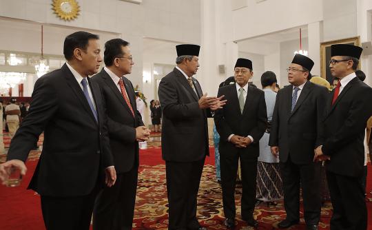 Presiden SBY lantik kepala BKPM dan Wamenkeu di Istana