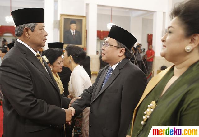 Foto : Presiden SBY lantik kepala BKPM dan Wamenkeu di 