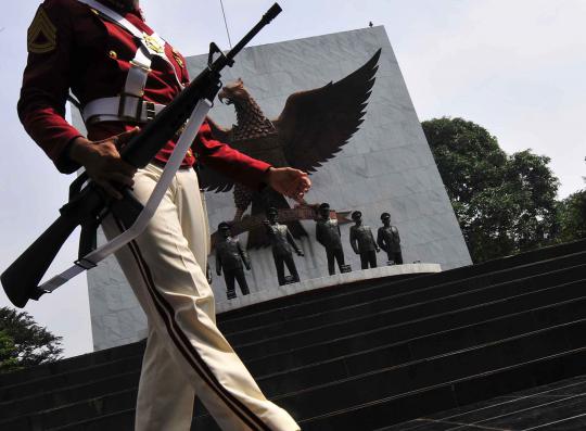 Ikuti upacara di Lubang Buaya, puluhan pelajar pingsan