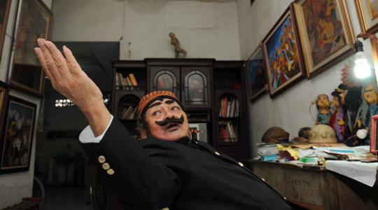Lukisan Pak Raden untuk Jokowi dibeli Prabowo Subianto