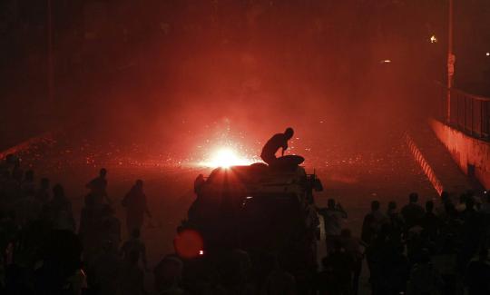 Bentrok panas pendukung dan penolak Mursi, 44 orang tewas
