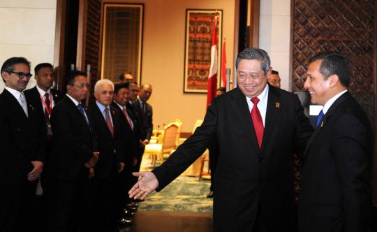 Pertemuan bilateral SBY dengan pemimpin negara Asia Pasifik