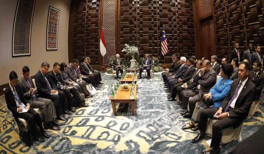 Presiden SBY gelar pertemuan bilateral dengan Malaysia dan AS