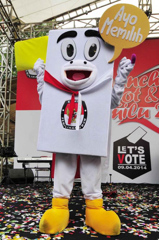 KPU luncurkan maskot dan jingle Pemilu 2014