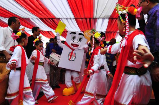KPU luncurkan maskot dan jingle Pemilu 2014