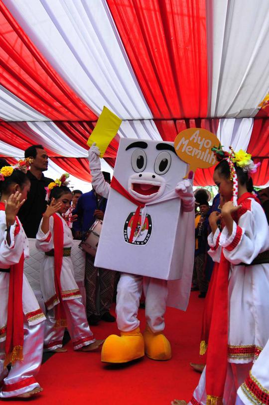 KPU luncurkan maskot dan jingle Pemilu 2014