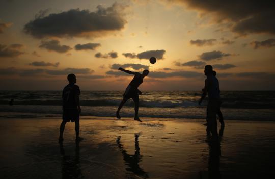 Berkeliling pantai Gaza, tempat wisata favorit warga Palestina