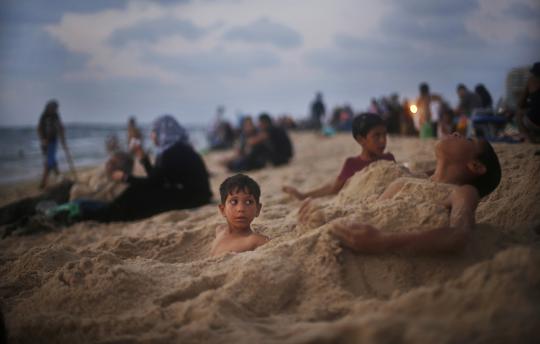 Berkeliling pantai Gaza, tempat wisata favorit warga Palestina